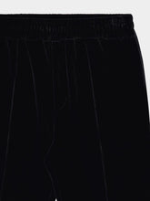 Valentino Garavani Black Chenille Jogging Trousers