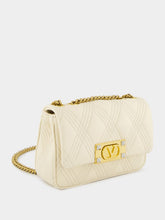 Valentino Garavani Ivory Quiltie 67 Small Shoulder Bag
