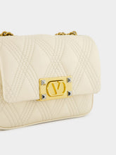 Valentino Garavani Ivory Quiltie 67 Small Shoulder Bag