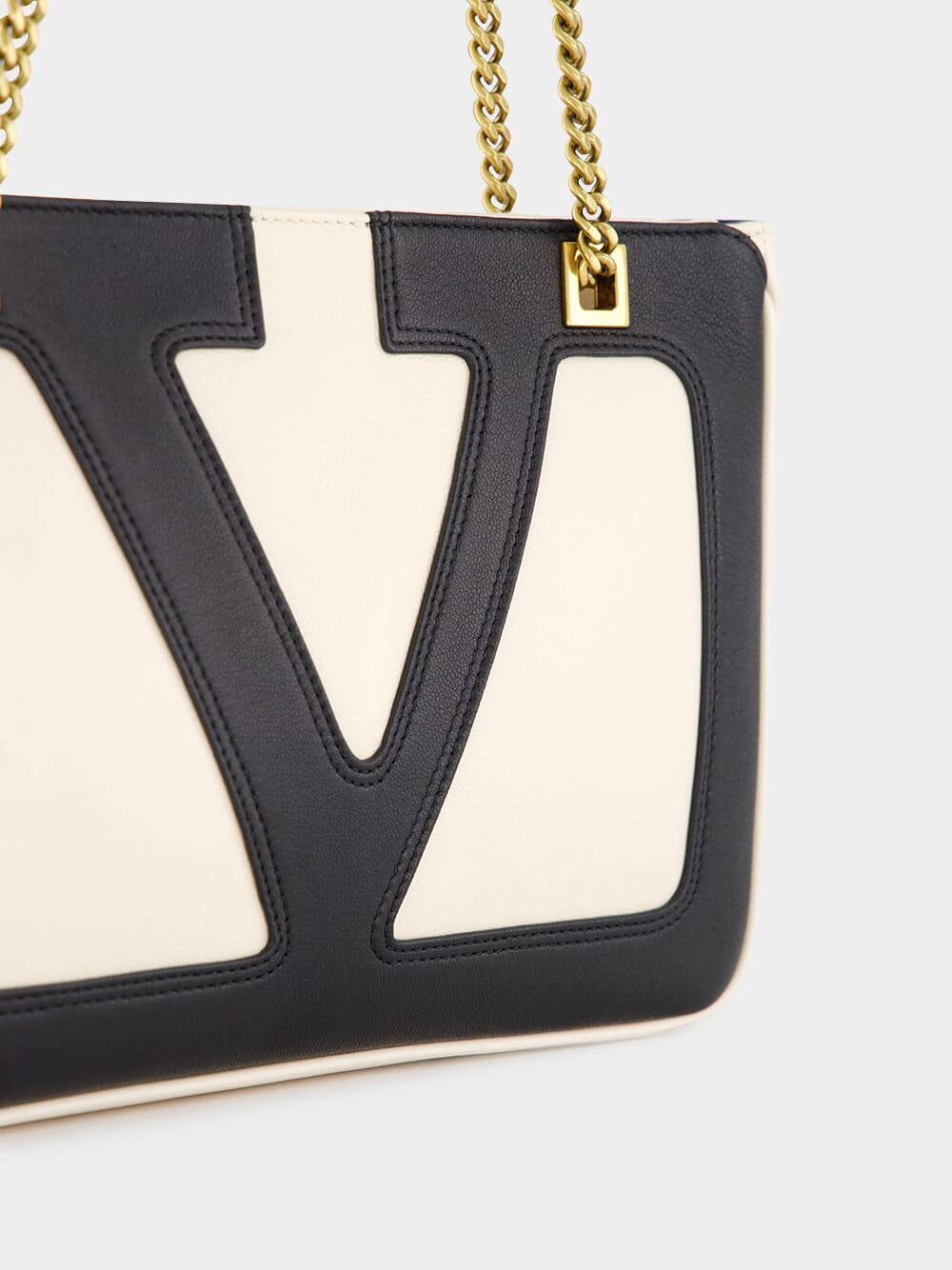 Ivory Viva Superstar Small Nappa Leather Bag