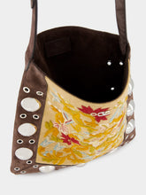 Valentino Garavani Nellcôte Embroidered Shoulder Bag with Fringes