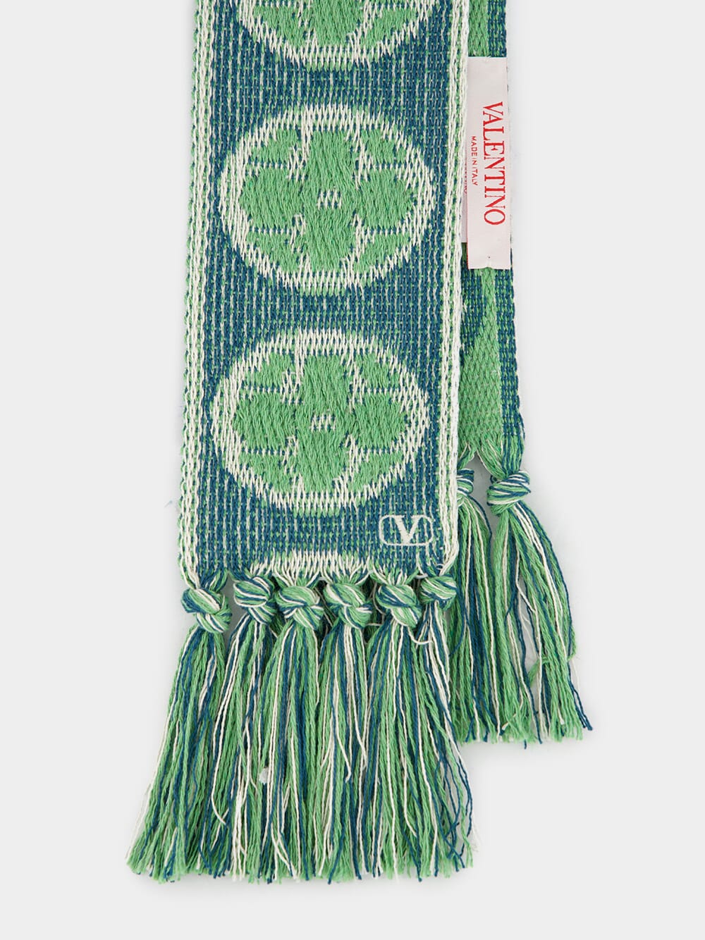 Antibes Cotton Scarf with Fringe