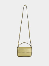 Gold Rockstud Mini Leather Crossbody Bag | PDP - Fashion Clinic