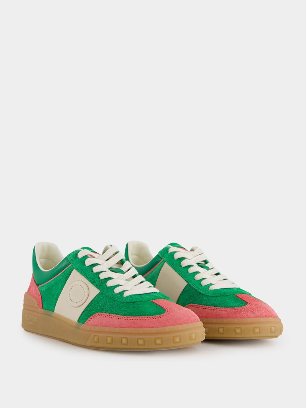 Sweet Pink Green Upvillage Sneakers