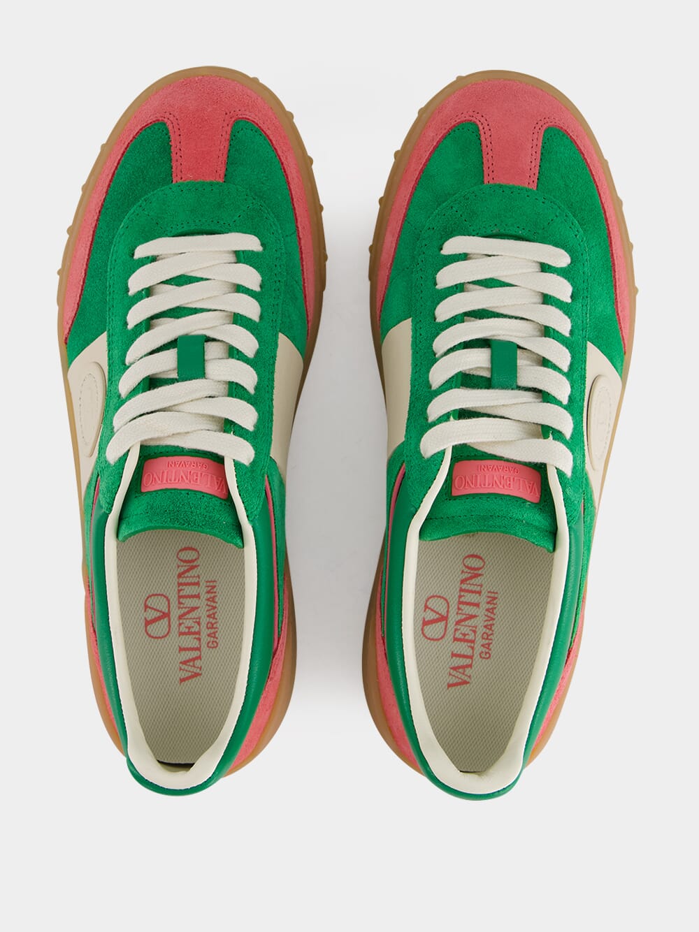 Sweet Pink Green Upvillage Sneakers