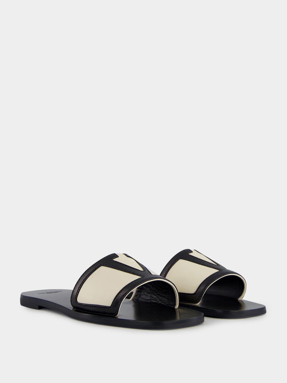 Black VG Viva Superstar Leather Slides