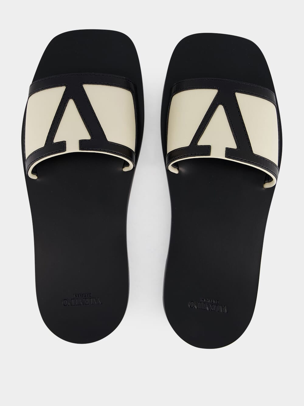 Black VG Viva Superstar Leather Slides