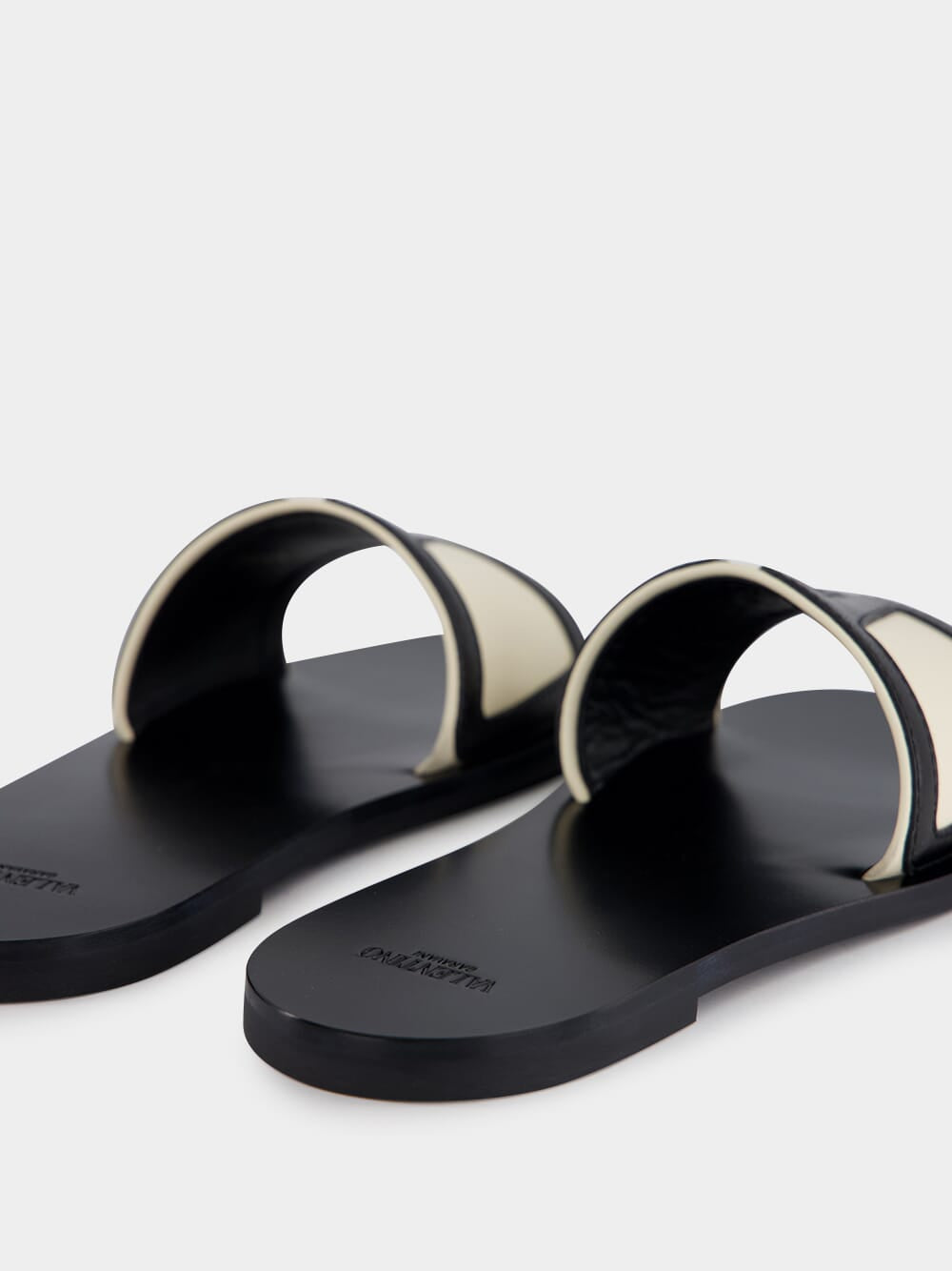 Black VG Viva Superstar Leather Slides