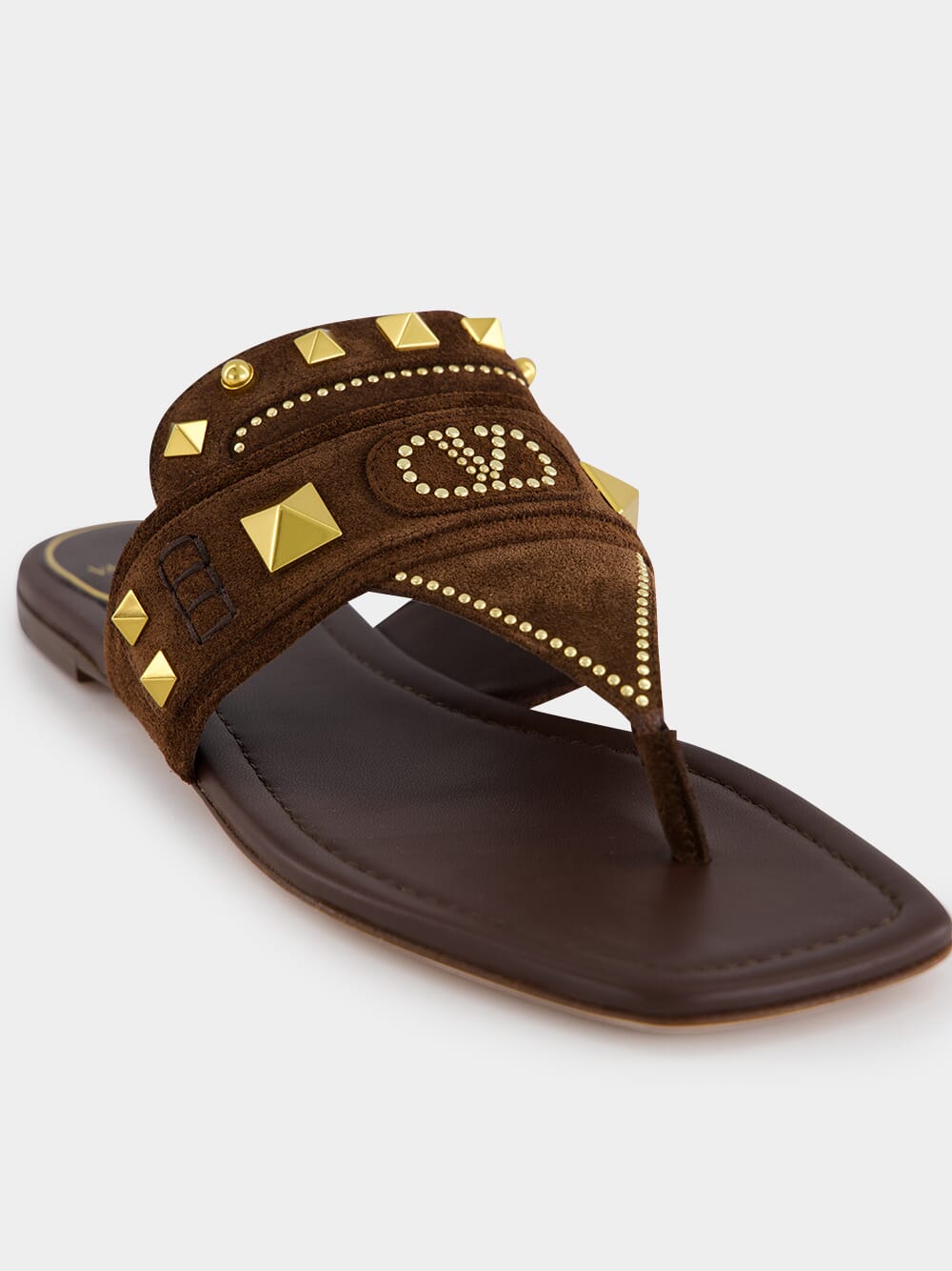 Brown VG Plaster Caster Thong Sandals