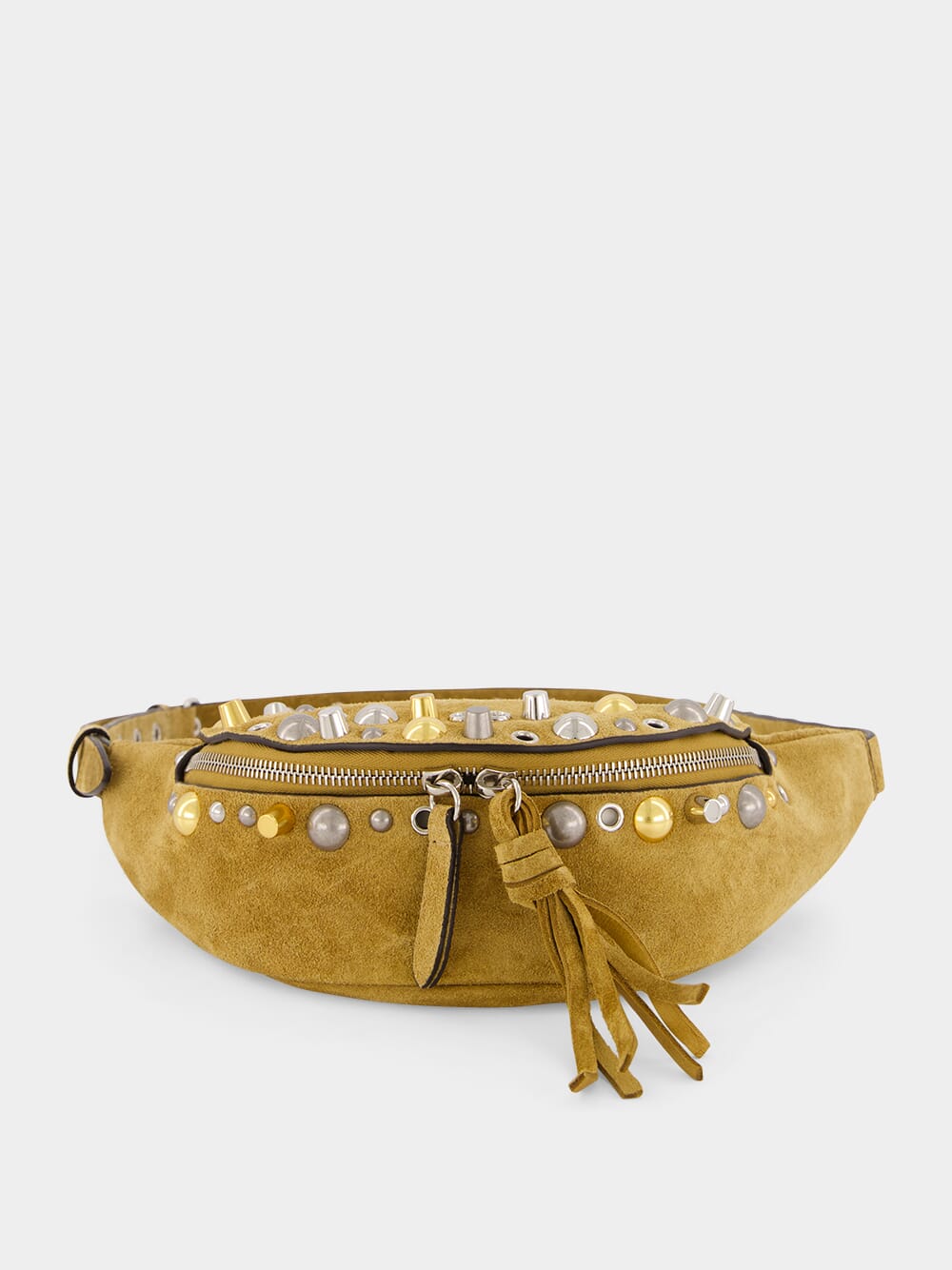 Camel Nellcôte Suede Belt Bag