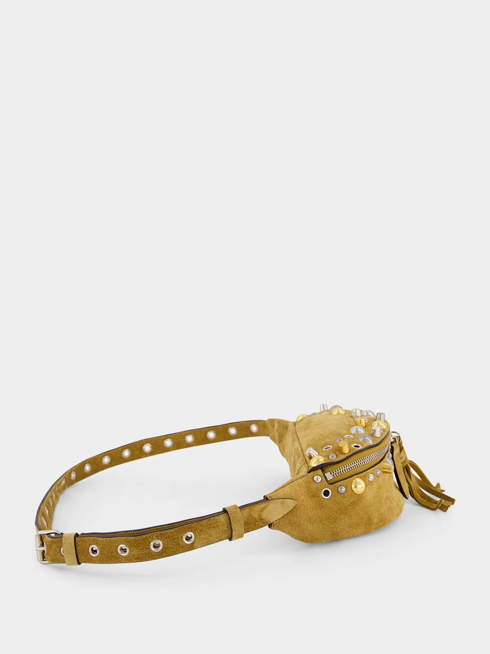 Camel Nellcôte Suede Belt Bag