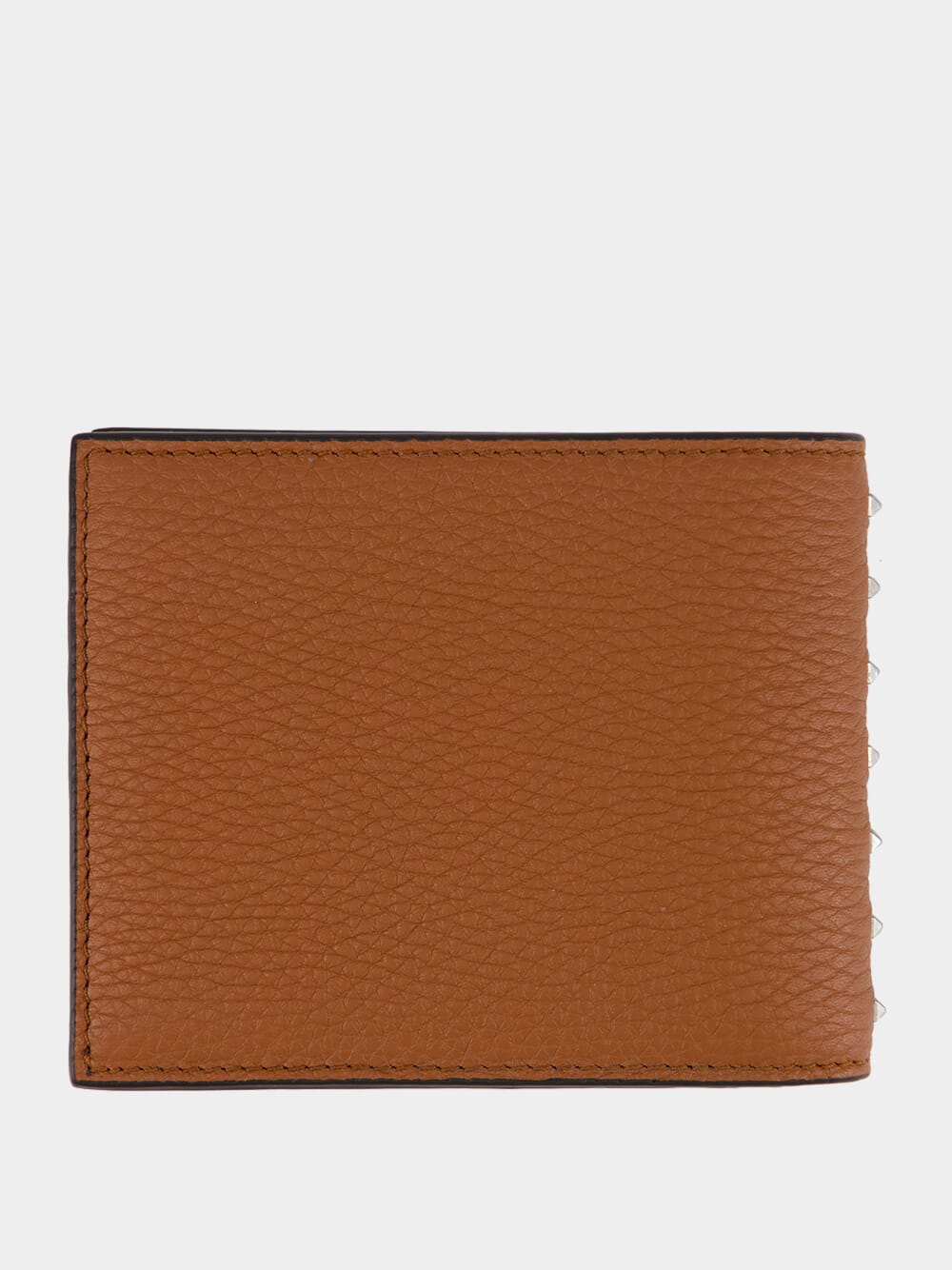 Saddle Brown Rockstud Wallet