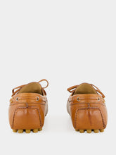Valentino Garavani Driver Fastaway Loafer in Tobacco Buffalo Leather