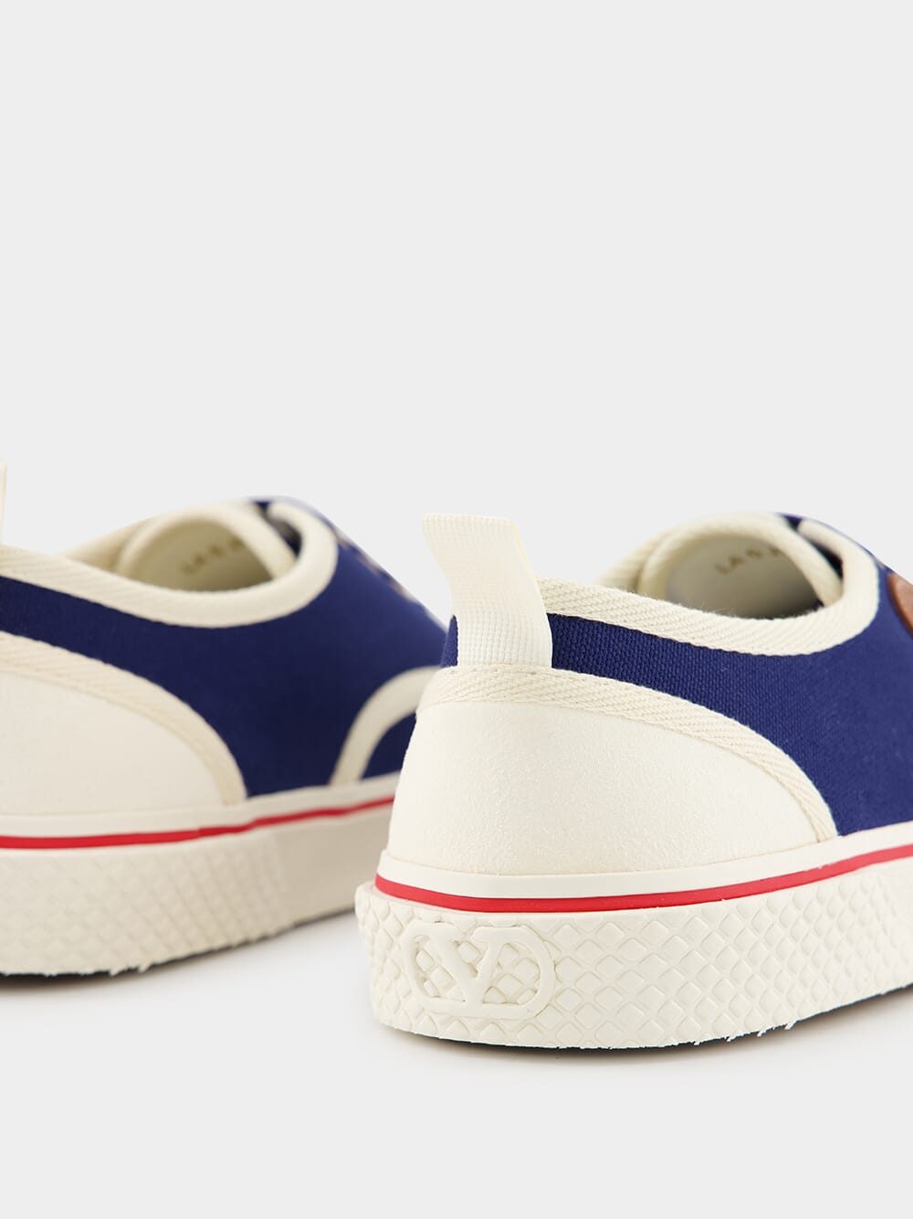 Indigo Nojoke Canvas Trainers