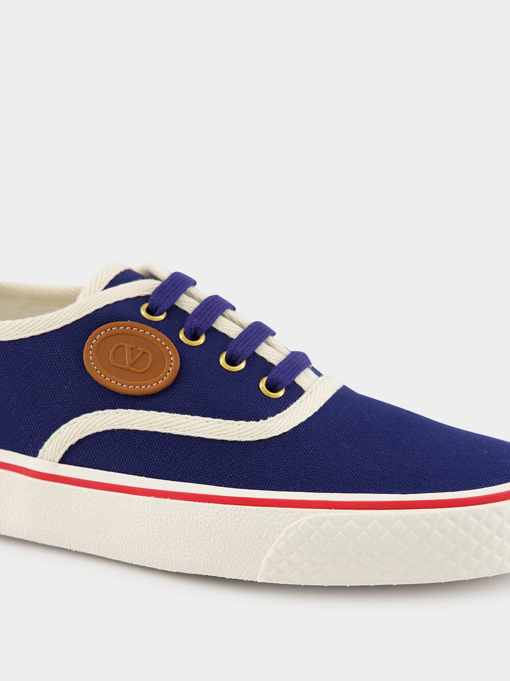 Indigo Nojoke Canvas Trainers