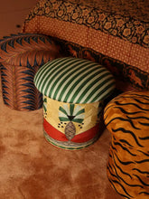 Doing Goods Paloma Palm Embroidered Stool