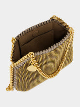 Stella McCartney Bronze Falabella Mini Mesh Handbag