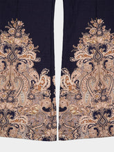 Zimmermann Navy Paisley Flare Pants