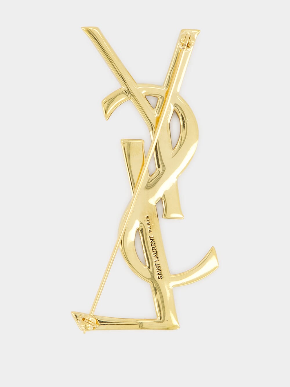 Cassandre Snake Brooch in Aged Brass