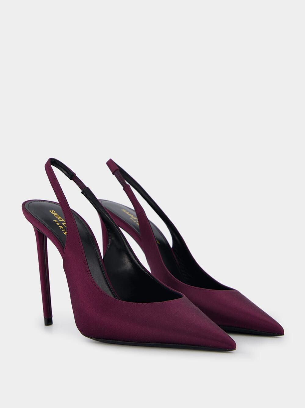 Zoe Slingback Satin Pumps