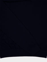 Piacenza 1733 Navy Virgin Wool V-Neck Jumper