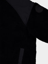 Canada Goose Black Reversible Alberni Bomber Jacket in Fleece