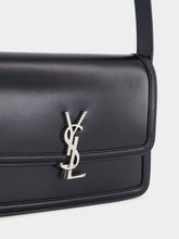 Saint Laurent Black Solferino Medium Satchel in Smooth Leather