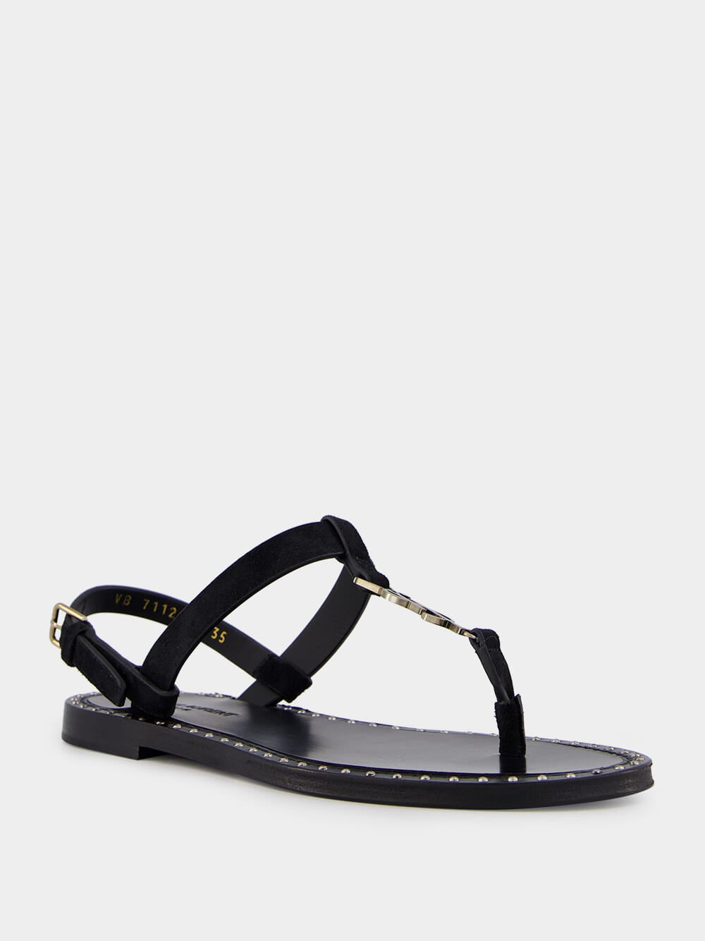 Suede Flat Sandals