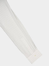 Saint Laurent Striped Silk Satin Shirt