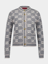 Gucci GG Wool Bouclé Jacquard Cardigan