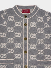 Gucci GG Wool Bouclé Jacquard Cardigan