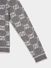 Gucci GG Wool Bouclé Jacquard Cardigan