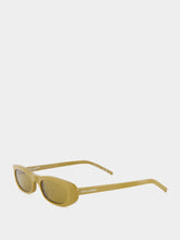 Saint Laurent Shade Sunglasses SL 557 in Licorice Brown and Khaki