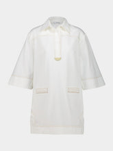 Zimmermann Vintage Cream Roselight Denim Dress