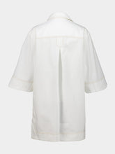 Zimmermann Vintage Cream Roselight Denim Dress