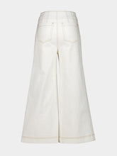 Zimmermann Vintage Cream Roselight Flare Jeans