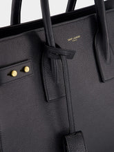 Saint Laurent Black Small Sac de Jour in Supple Grained Leather