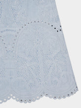 Zimmermann Daylight Ice Storm Denim Midi Dress
