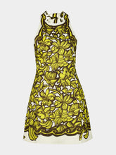 Alémais Yellow Mona Hemp Mini Dress