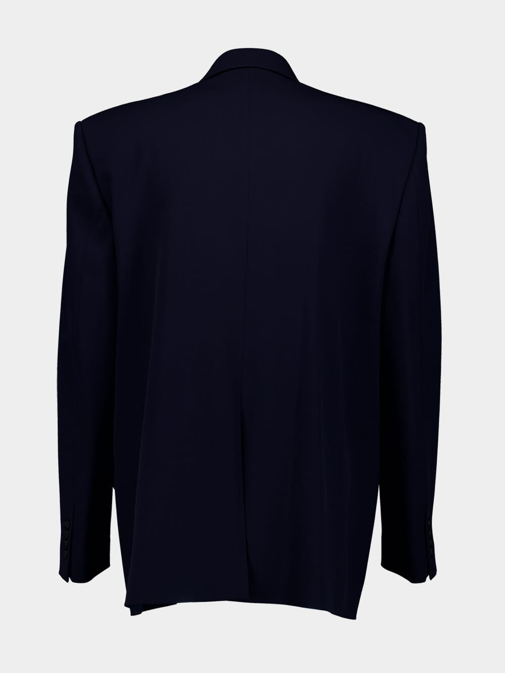 Single-Breasted Navy Blazer