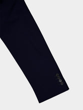 Balenciaga Single-Breasted Navy Blazer