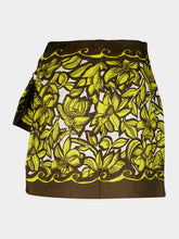 Alémais Yellow Mona Hemp Sarong Mini Skirt