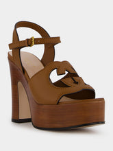 Gucci Interlocking G 110mm High Sandals