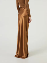 Saint Laurent Silk Satin Slip Skirt