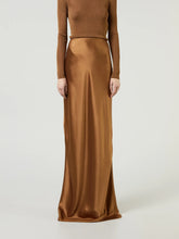 Saint Laurent Silk Satin Slip Skirt