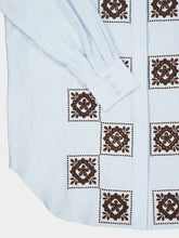 Alémais Pale Blue Grace Linen Shirt