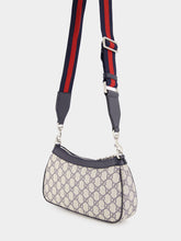 Gucci Beige and Blue Ophidia GG Small Handbag