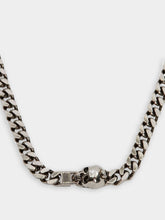 Alexander McQueen Skull Silver Chain Necklace