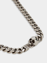 Alexander McQueen Skull Silver Chain Necklace