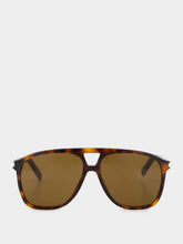 Saint Laurent Medium Havana SL 596 Dune Sunglasses